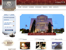 Tablet Screenshot of hotelsovrano.it